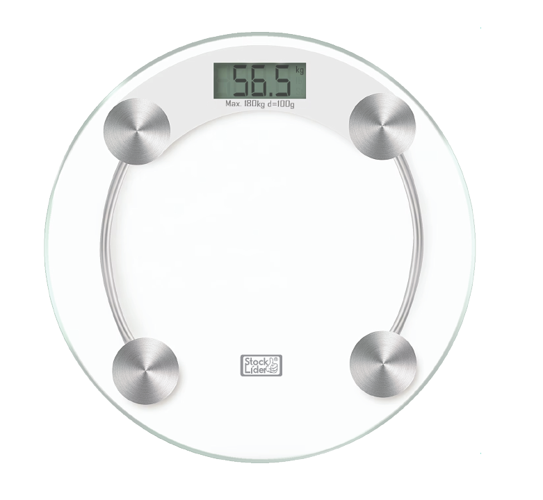 Báscula digital redonda