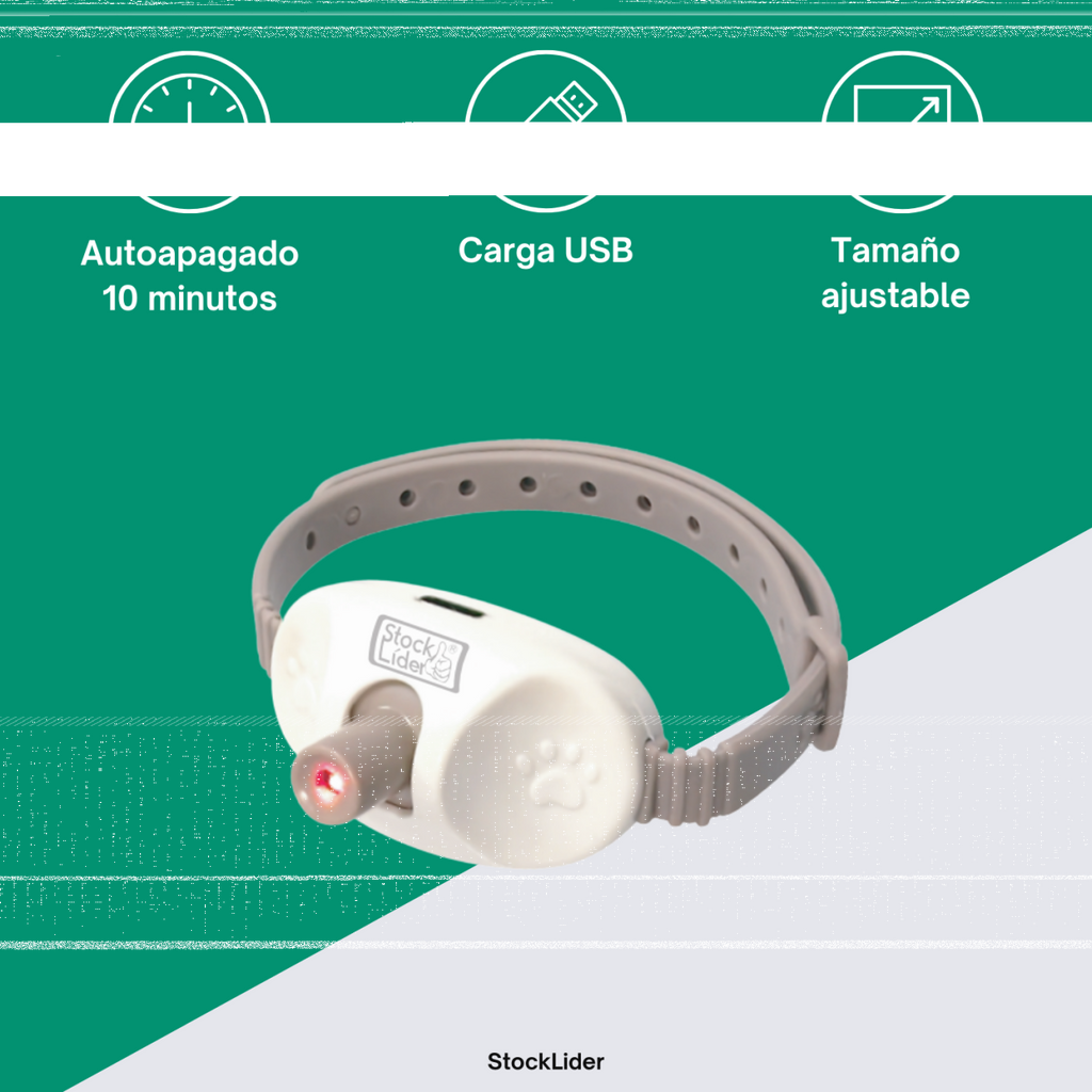 Collar de láser para mascotas