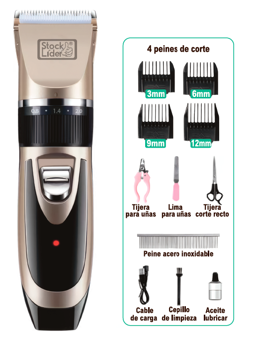 Máquina cortapelo mascotas