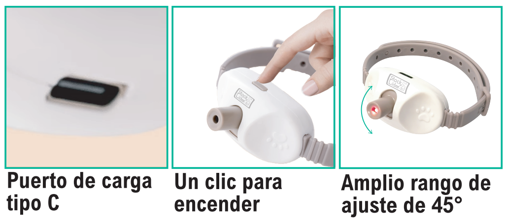 Collar de láser para mascotas